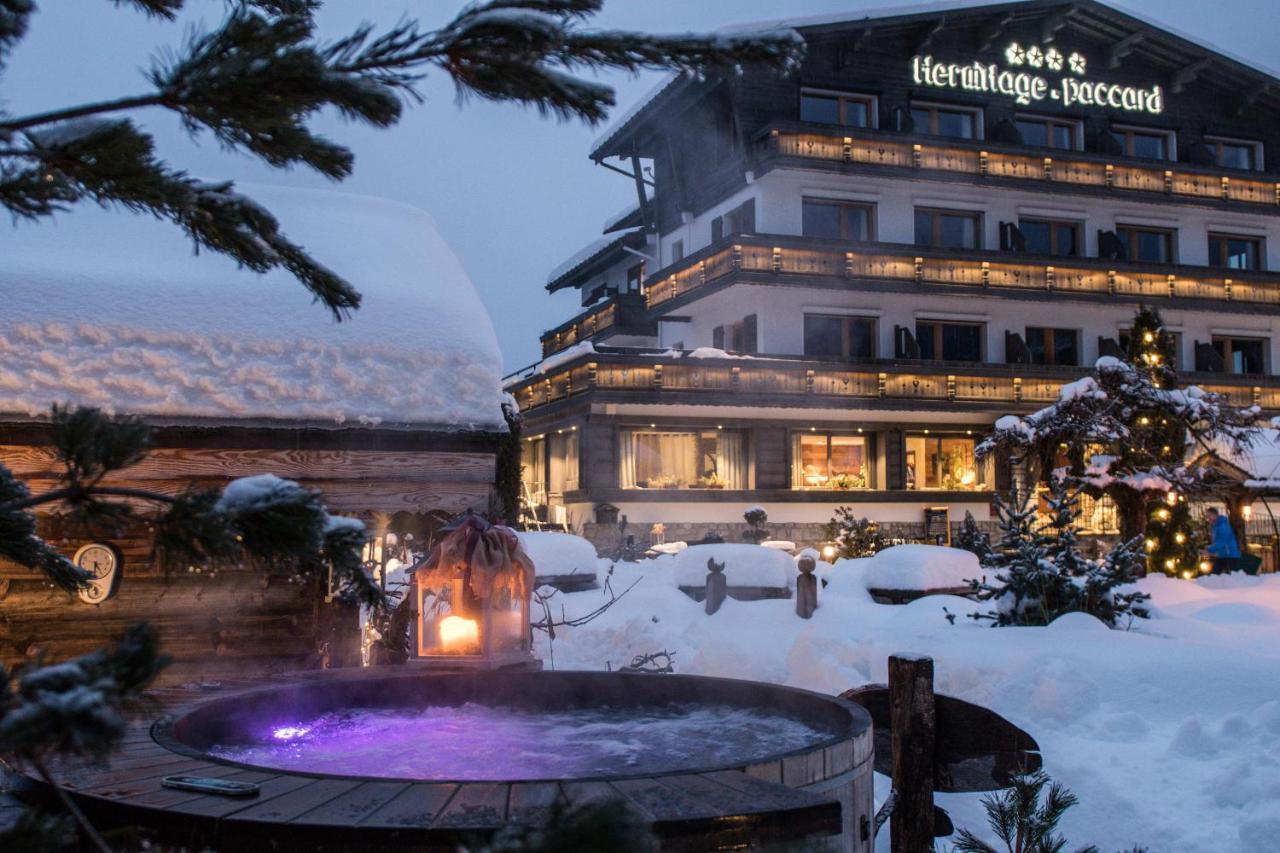 Chalet-Hôtel Hermitage Chamonix Exterior foto