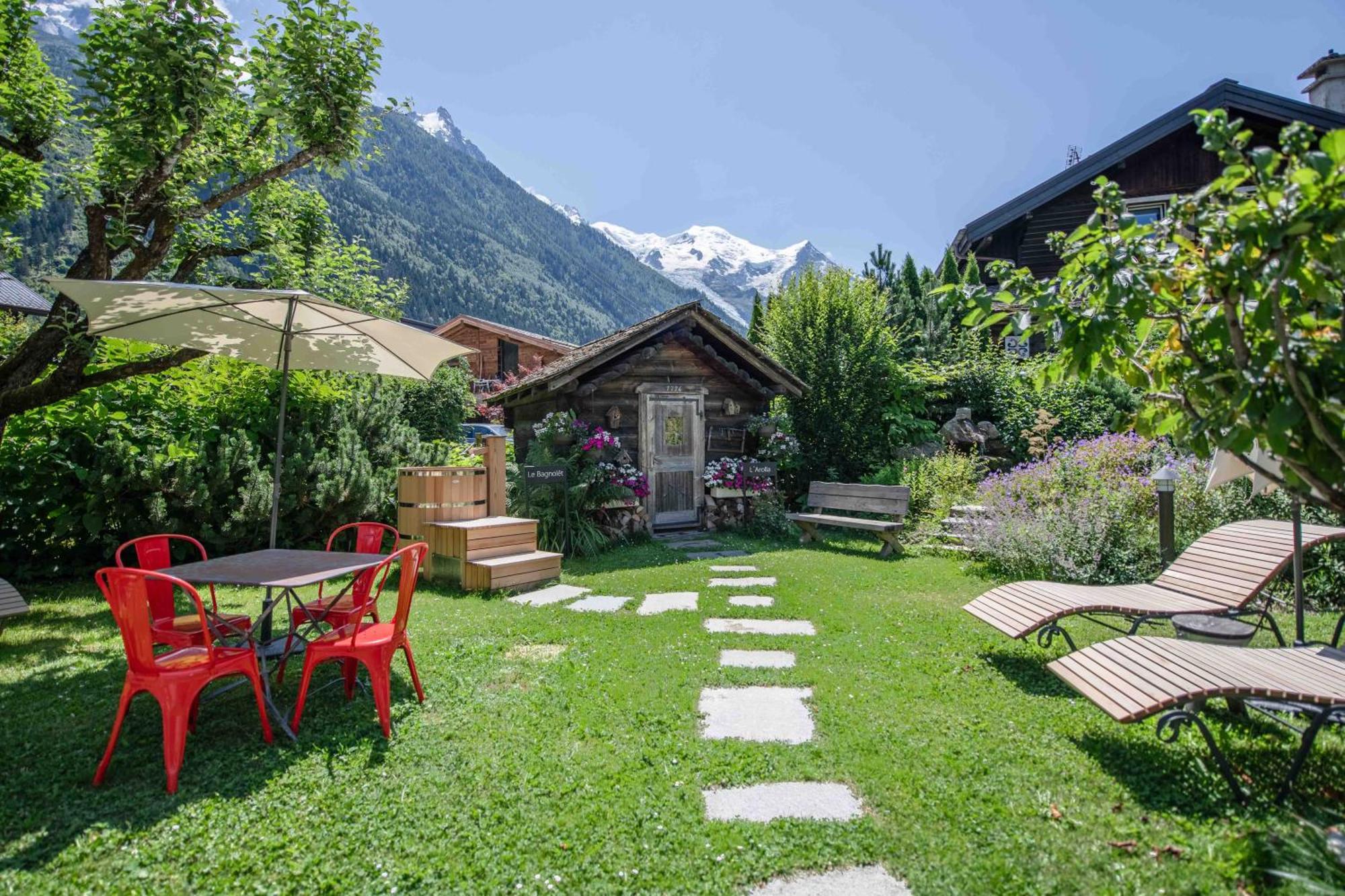 Chalet-Hôtel Hermitage Chamonix Exterior foto
